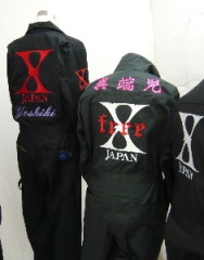 X JAPAN　ツナギ　freeの皆さんです。サムネイル