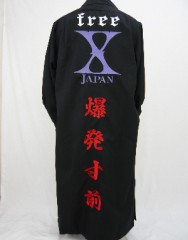 X JAPAN　黒特攻ロング　freeのメンズリーダーのS.K.I.Nさんです。サムネイル