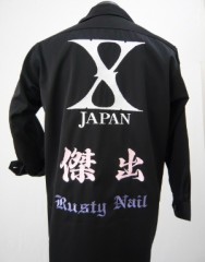 X JAPAN　黒特攻ロング　サムネイル