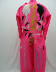 ももいろクローバーZ　佐々木彩夏　お持込のピンクの特攻服に刺繍サムネイル