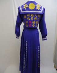 卒業刺繍　紫セーラー服上下　奈良サムネイル