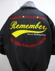 バイククラブ　Rememmber　#106ボアブルゾン刺繍サムネイル