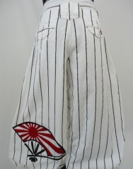 阪神タイガース　公式ニッカへ極日旗扇子刺繍サムネイル