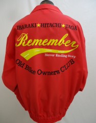バイククラブ　Remember　#105赤トロピカルスウィングトップ刺繍サムネイル