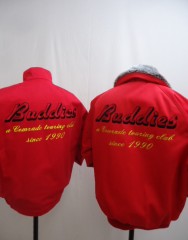 バイククラブ　赤スウィングトップ＆ドカジャン刺繍　Buddiesサムネイル