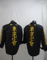 東京卍會(東京リベンジャーズ）　黒特攻シャツ刺繍　２着口　サムネイル