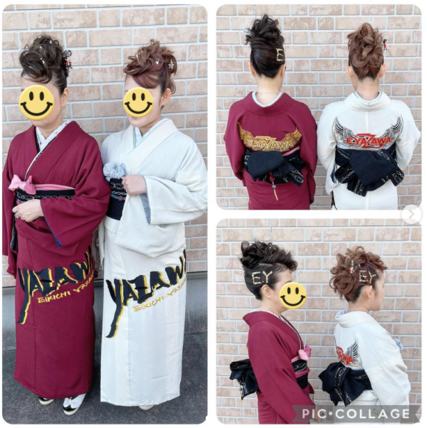 矢沢永吉ライブにて　着物刺繍のお客様よりサムネイル